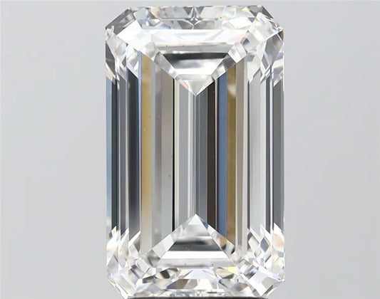 4.00ct Emerald Lab Grown Diamond (Colour D, Clarity VS1, IGI Certified)