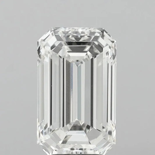 4.00ct Emerald Lab Grown Diamond (Colour F, Clarity VVS2, IGI Certified)