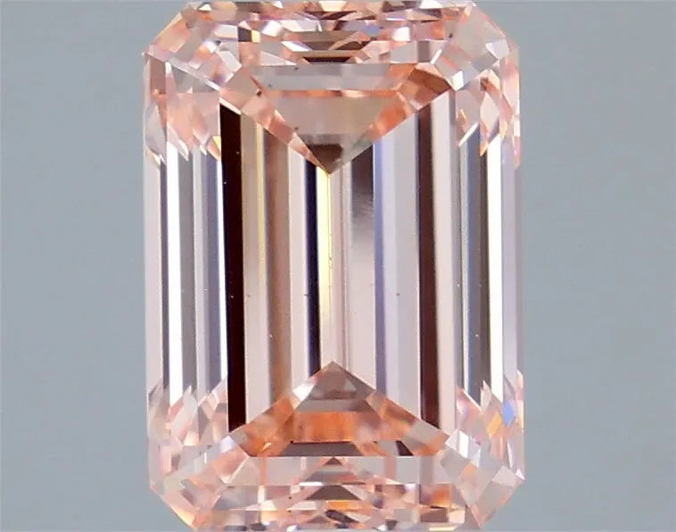 4.00ct Emerald Lab Grown Diamond (Colour Fancy Intense Pink, Clarity VS2, IGI Certified)