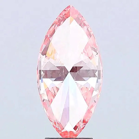 4.00ct Marquise Lab Grown Diamond (Colour Fancy Vivid Pink, Clarity VS1, IGI Certified)