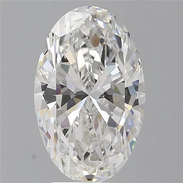 4.00ct Oval Lab Grown Diamond (Colour F, Clarity VVS2, IGI Certified)
