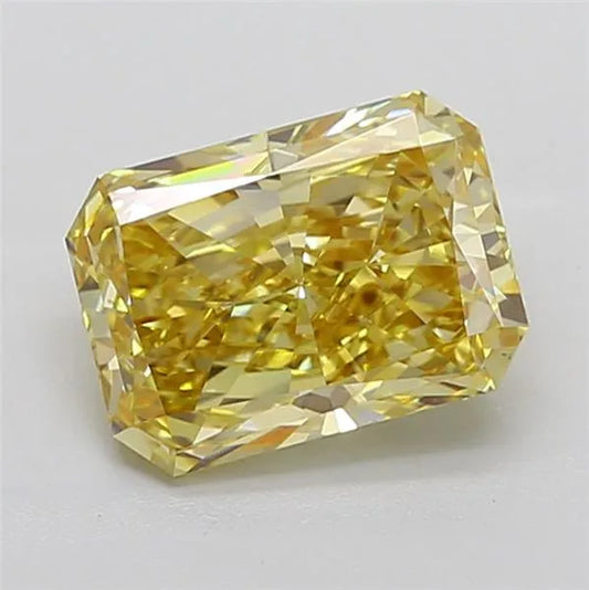 4.00ct Radiant Lab Grown Diamond (Colour Fancy Intense Yellow, Clarity VS1, IGI Certified)
