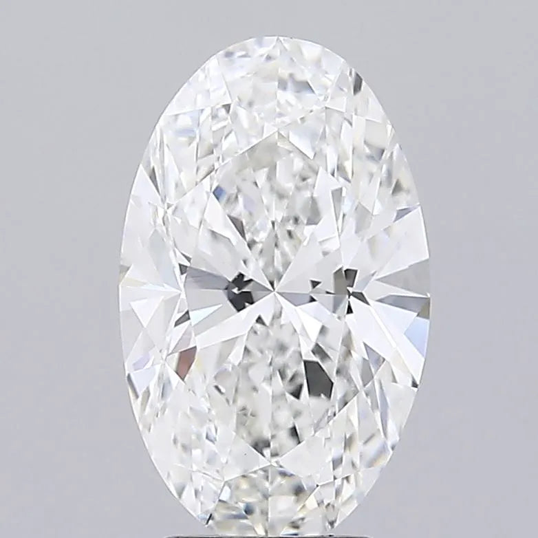 4.01ct Oval Lab Grown Diamond (Colour F, Clarity VS1, IGI Certified)