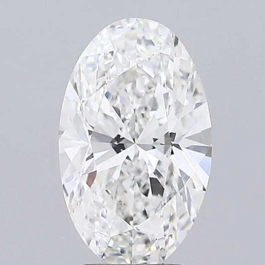 4.01ct Oval Lab Grown Diamond (Colour F, Clarity VS1, IGI Certified)