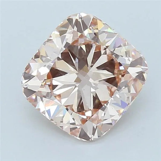 4.02ct Cushion modified Lab Grown Diamond (Colour Fancy Intense Pink, Clarity VS1, IGI Certified)