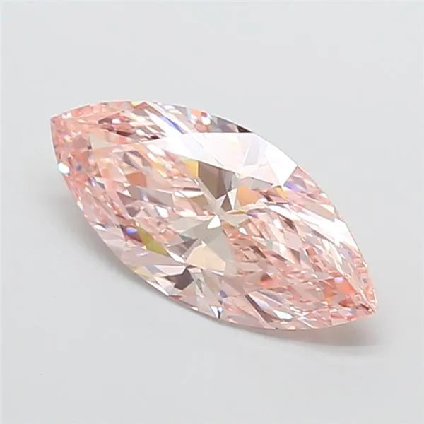 4.03ct Marquise Lab Grown Diamond (Colour Fancy Intense Pink, Clarity VS2, IGI Certified)