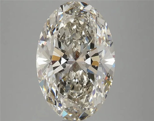 4.03ct Oval Lab Grown Diamond (Colour I, Clarity VS2, IGI Certified)