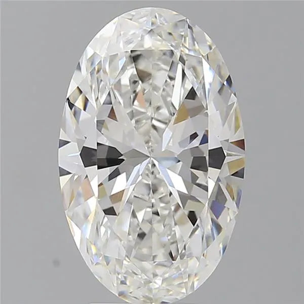 4.06ct Oval Lab Grown Diamond (Colour E, Clarity VVS2, IGI Certified)