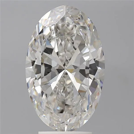 4.07ct Oval Lab Grown Diamond (Colour F, Clarity VVS2, IGI Certified)