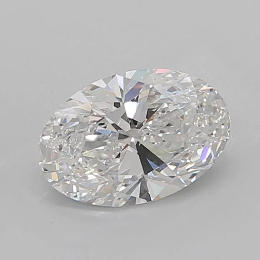 4.08ct Oval Lab Grown Diamond (Colour E, Clarity VVS2, IGI Certified)