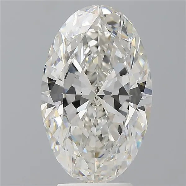 4.08ct Oval Lab Grown Diamond (Colour F, Clarity VVS2, IGI Certified)