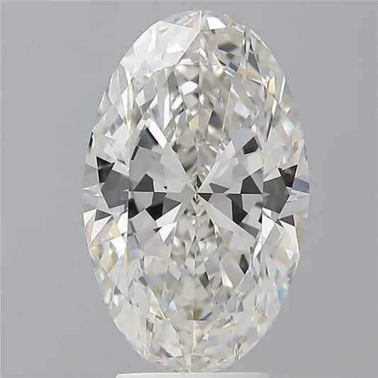 4.08ct Oval Lab Grown Diamond (Colour F, Clarity VVS2, IGI Certified)