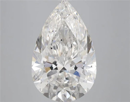 4.08ct Pear Lab Grown Diamond (Colour F, Clarity SI1, IGI Certified)