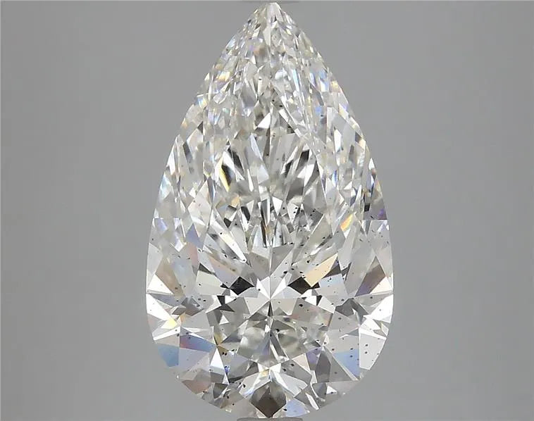 4.08ct Pear Lab Grown Diamond (Colour F, Clarity SI1, IGI Certified)