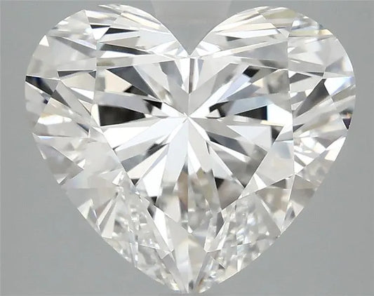 4.10ct Heart Lab Grown Diamond (Colour F, Clarity VVS2, IGI Certified)
