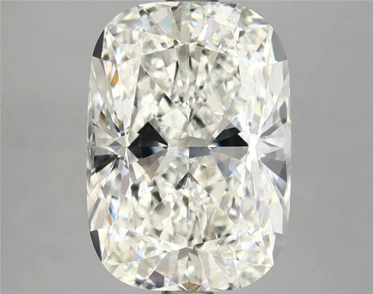 4.13ct Cushion modified Lab Grown Diamond (Colour G, Clarity VVS2, IGI Certified)