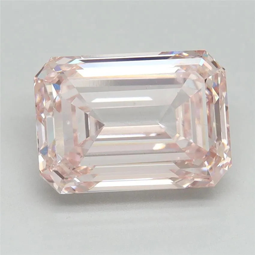 4.29ct Emerald Lab Grown Diamond (Colour Fancy Intense Pink, Clarity VS1, IGI Certified)