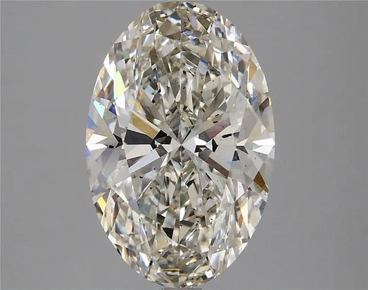 4.38ct Oval Lab Grown Diamond (Colour H, Clarity VS2, IGI Certified)