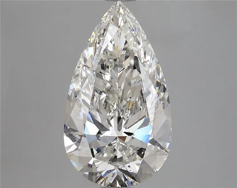 4.40ct Pear Lab Grown Diamond (Colour F, Clarity SI1, IGI Certified)
