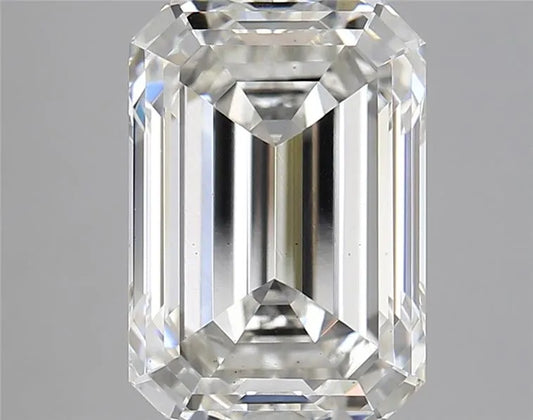 4.46ct Emerald Lab Grown Diamond (Colour H, Clarity VS2, IGI Certified)