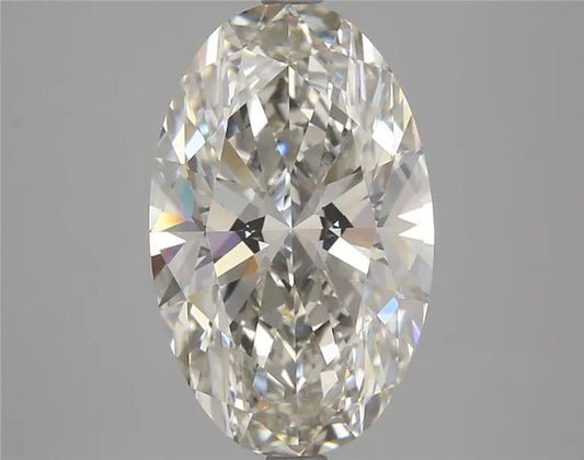 4.60ct Oval Lab Grown Diamond (Colour I, Clarity VS1, IGI Certified)