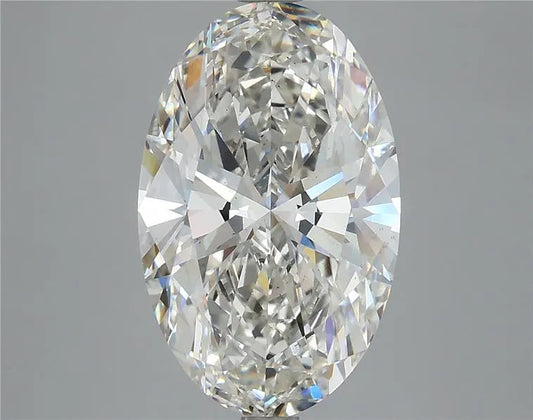 4.65ct Oval Lab Grown Diamond (Colour H, Clarity VS2, IGI Certified)