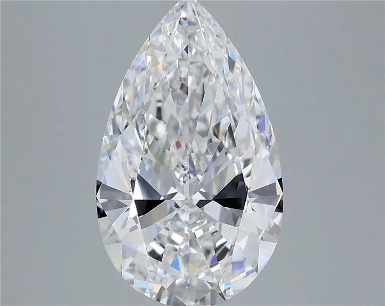 4.69ct Pear Lab Grown Diamond (Colour D, Clarity VVS2, IGI Certified)