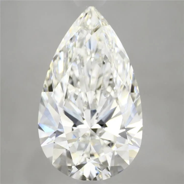 4.84ct Pear Lab Grown Diamond (Colour F, Clarity VVS2, IGI Certified)