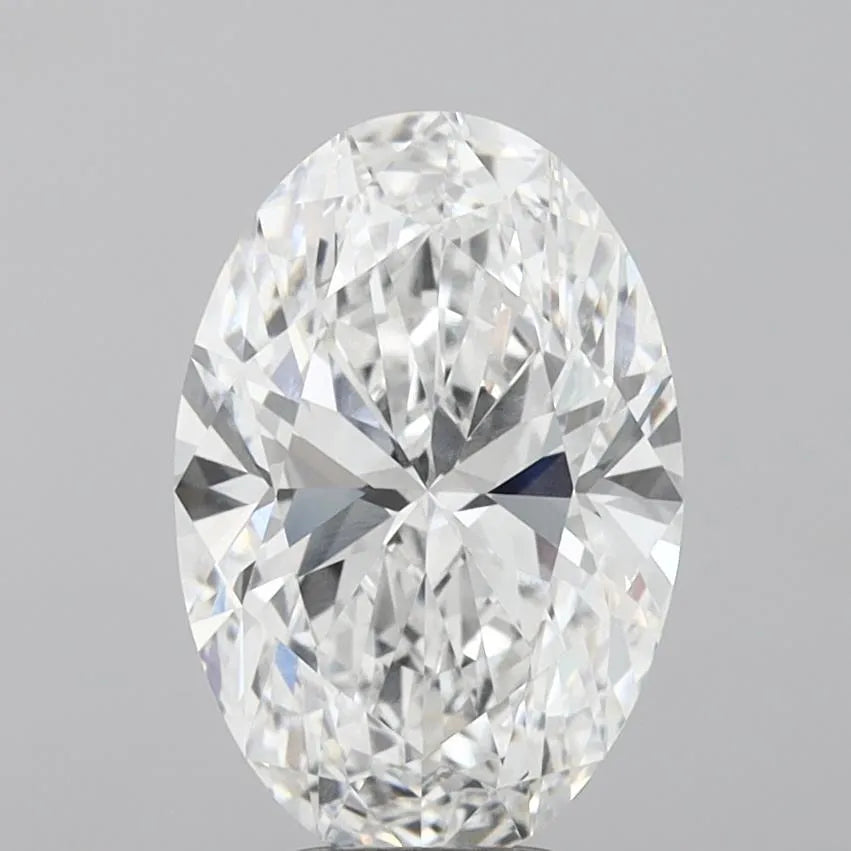 4.87ct Oval Lab Grown Diamond (Colour D, Clarity VVS2, IGI Certified)