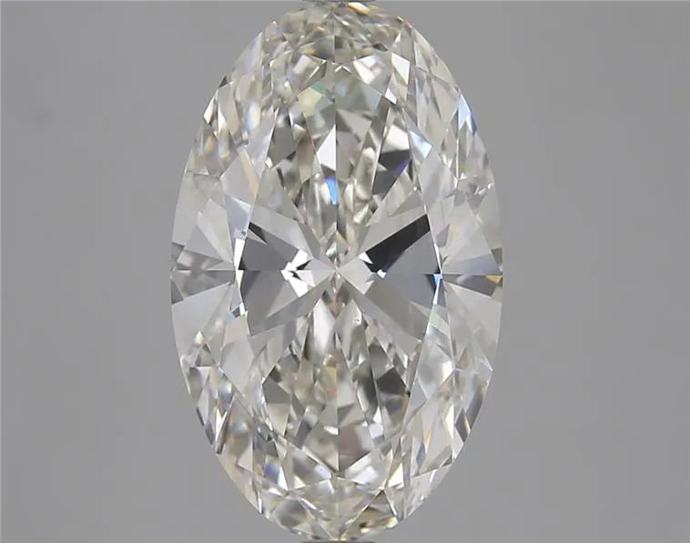 4.87ct Oval Lab Grown Diamond (Colour H, Clarity VS1, IGI Certified)