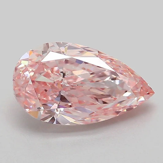 5.00ct Emerald Lab Grown Diamond (Colour Fancy Intense Pink, Clarity VS2, IGI Certified)