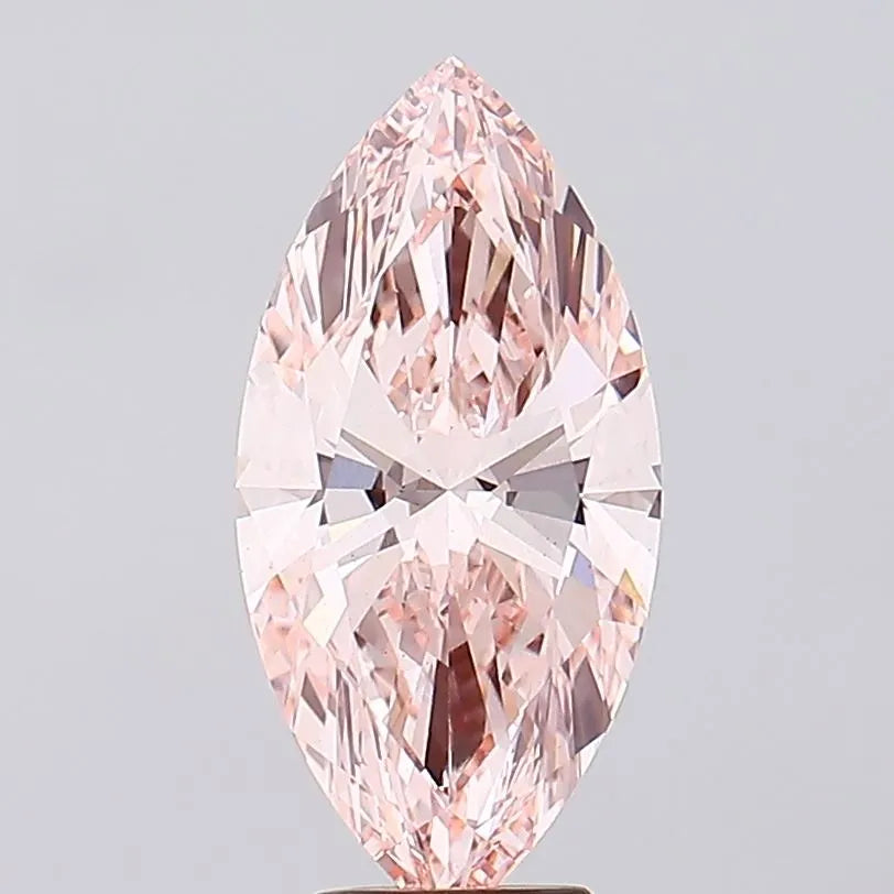 5.00ct Marquise Lab Grown Diamond (Colour Fancy Intense Pink, Clarity VS1, Cut GD, IGI Certified)