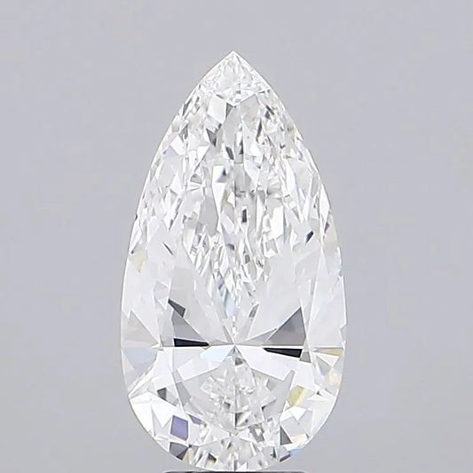 5.00ct Pear Lab Grown Diamond (Colour E, Clarity VS1, IGI Certified)