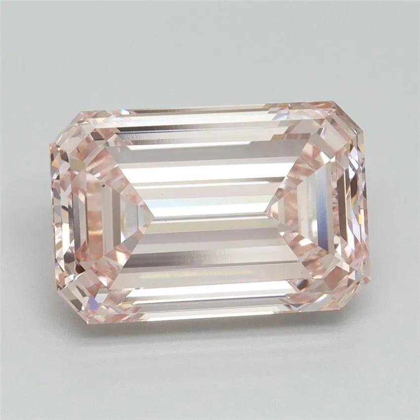 5.01ct Emerald Lab Grown Diamond (Colour Fancy Intense Pink, Clarity VS1, IGI Certified)