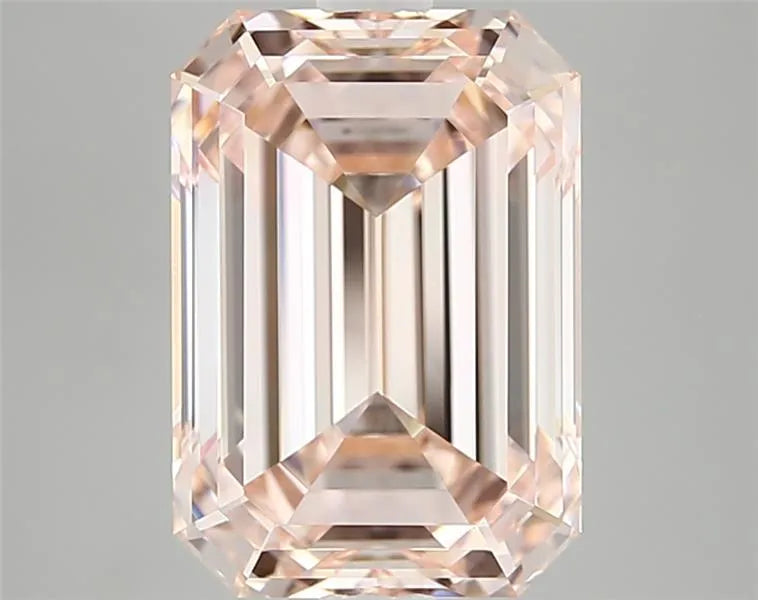 5.01ct Emerald Lab Grown Diamond (Colour Fancy Intense Pink, Clarity VVS1, IGI Certified)
