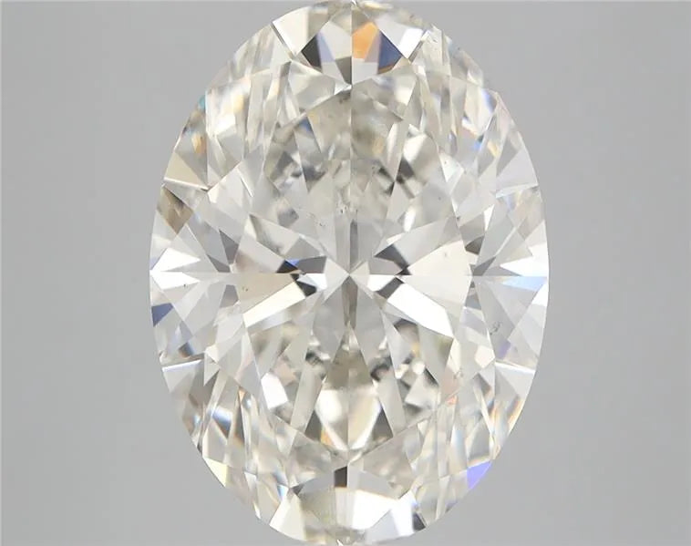 5.01ct Oval Lab Grown Diamond (Colour H, Clarity VS2, IGI Certified)