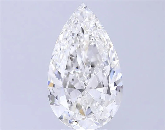 5.01ct Pear Lab Grown Diamond (Colour F, Clarity VS1, IGI Certified)