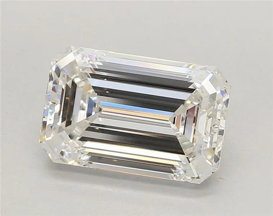 5.03ct Emerald Lab Grown Diamond (Colour E, Clarity VVS1, IGI Certified)