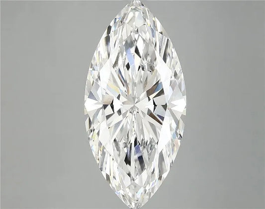 5.04ct Marquise Lab Grown Diamond (Colour E, Clarity VS2, IGI Certified)