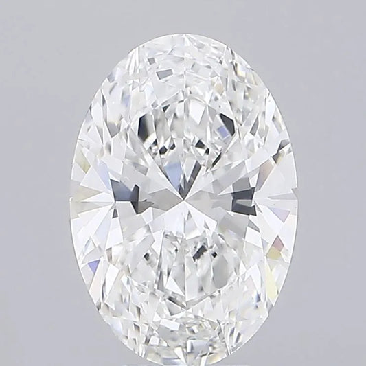 5.05ct Oval Lab Grown Diamond (Colour E, Clarity VS1, IGI Certified)