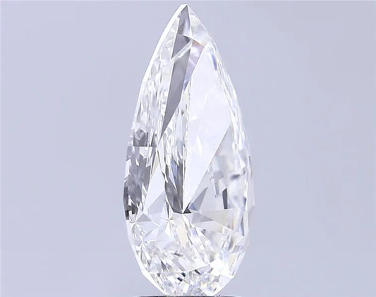 5.08ct Pear Lab Grown Diamond (Colour E, Clarity VVS2, IGI Certified)