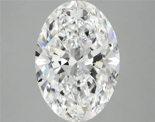 5.09ct Oval Lab Grown Diamond (Colour D, Clarity VS1, IGI Certified)