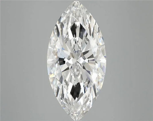 5.10ct Marquise Lab Grown Diamond (Colour E, Clarity VS2, IGI Certified)