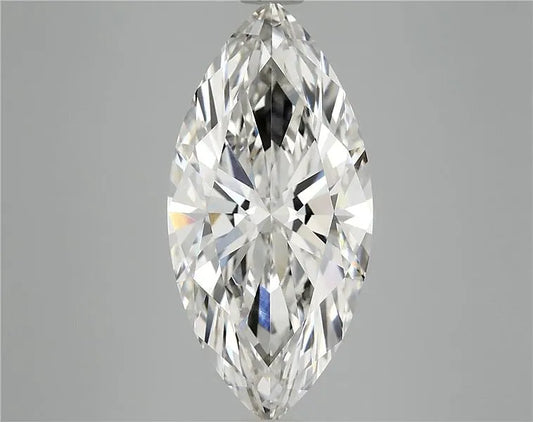 5.10ct Marquise Lab Grown Diamond (Colour G, Clarity VVS2, IGI Certified)