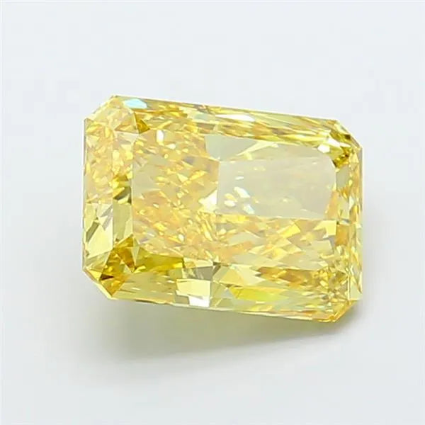 5.10ct Radiant Lab Grown Diamond (Colour Fancy Vivid Yellow, Clarity VVS2, IGI Certified)