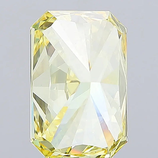 5.22ct Radiant Lab Grown Diamond (Colour Fancy Intense Yellow, Clarity VVS2, IGI Certified)