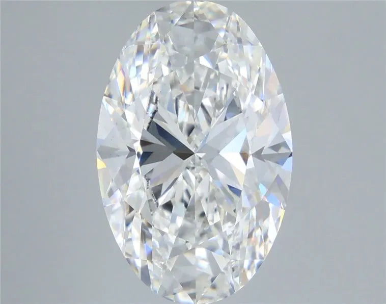 5.51ct Oval Lab Grown Diamond (Colour E, Clarity VS1, IGI Certified)