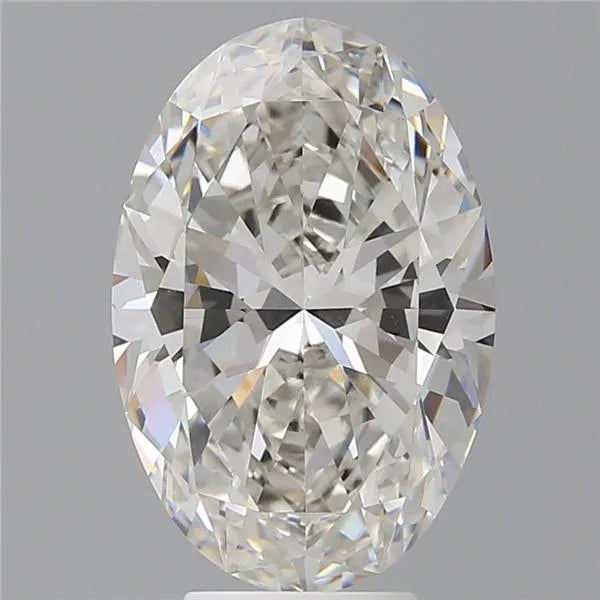 5.55ct Oval Lab Grown Diamond (Colour G, Clarity VVS2, IGI Certified)