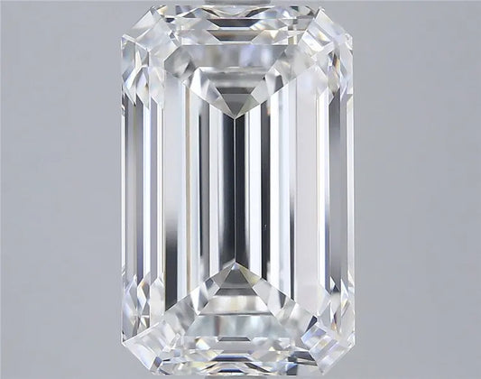 5.56ct Emerald Lab Grown Diamond (Colour E, Clarity VVS1, IGI Certified)