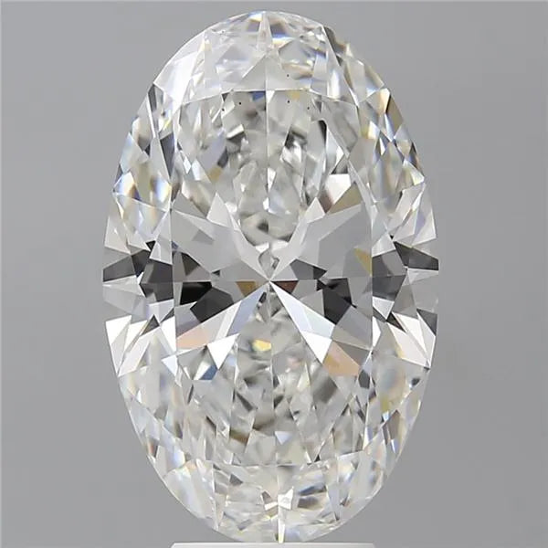5.58ct Oval Lab Grown Diamond (Colour E, Clarity VS2, IGI Certified)